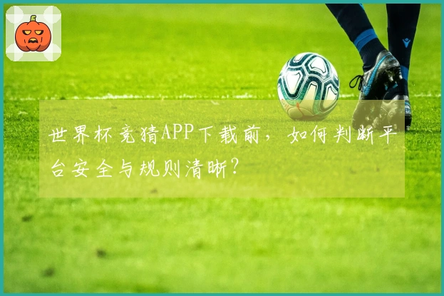 世界杯竞猜APP下载前，如何判断平台安全与规则清晰？